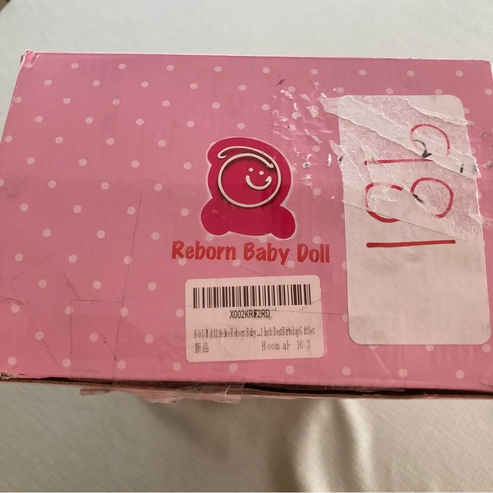 Reborn African American baby girl doll